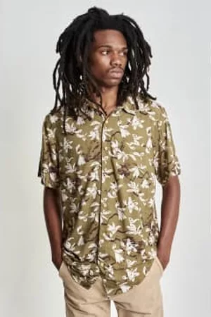 Birden Men Short sleeved Shirts - Flower Sky shirt