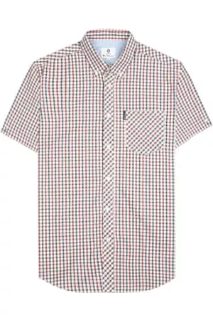 Ben Sherman Men Short sleeved Shirts - Signature House Check Short Sleeve Shirt