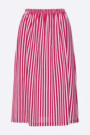 LOVE kidswear Women Skirts - Livia Skirt In Beige Tencel With Red Polka Dots For Women