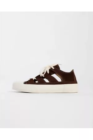 WOLLOW Men Sandals - Open Chocolate Brown Chaussure