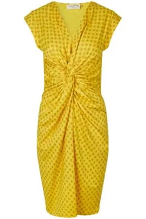Rosemunde Women Printed & Patterned Dresses - Aqua Paisley Print Billie Dress