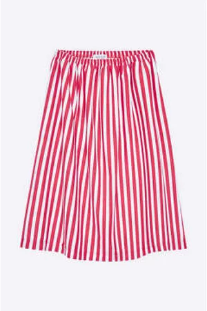 LOVE kidswear Girls Skirts - Livia Skirt In Beige Tencel With Red Polka Dots For Kids