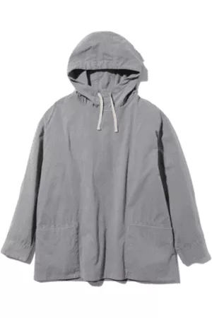 Snow Peak Men Parkas - Natural Dyed Recycled Cotton Parka - Grey
