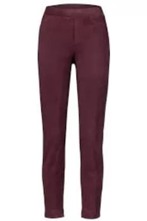 STEHMANN Women Leather Pants - Rotello Faux Suedette Trousers