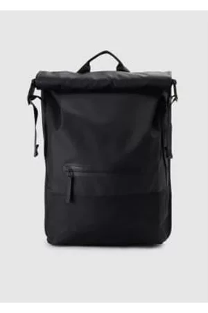 Rains Men Wallets - Mens Trail Rolltop Backpack W3 In