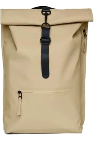 Rains Men Wallets - Rolltop Rucksack - Sand