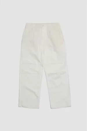 MARGARET HOWELL Men Pants - Parachute Trouser Dry Cotton Poplin Off
