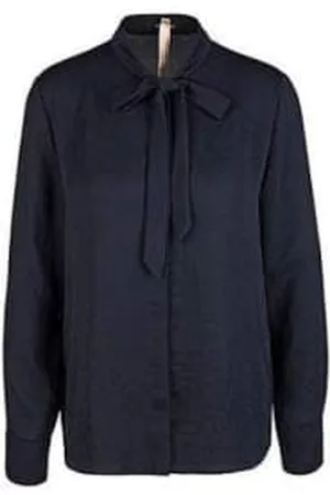 Marc Cain Women Blouses - Midnight Blouse With Bow