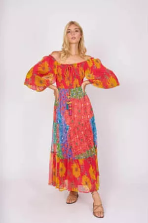 RENE DERHY Women Strapless Dresses - Derhy Casoar Off Shoulder Long Dress