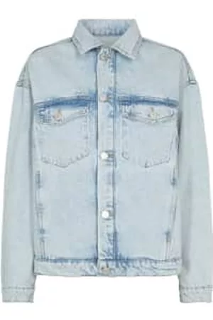 Levete Room Women Denim Jackets - Aston Light Wash Denim Jacket
