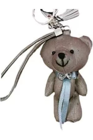 Marc Cain Women Keychains - Taupe Spotty Teddy Keyring