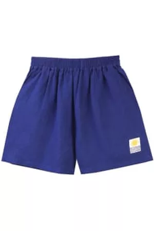 LF Markey Women Shorts - Basic Linen Cobalt Shorts