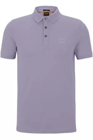 HUGO BOSS Men Polo T-Shirts - Passenger Polo - Purpur
