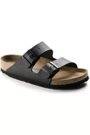 Birkenstock Men Sandals - Arizona Soft Footbed Birko-flor®narrow Fit