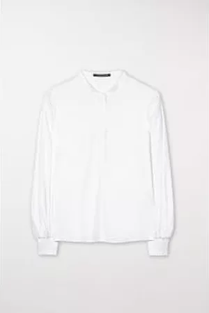 Luisa Cerano Women Blouses - Cotton Mix Gabardine Blouse