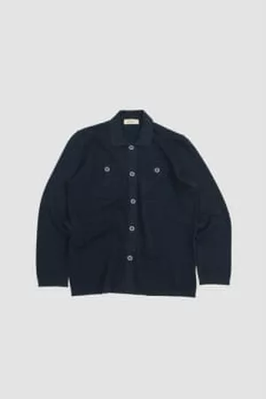 Gran Sasso Men Blazers - Shirt Jacket Navy