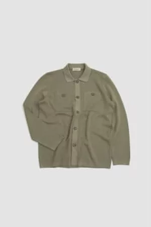 Gran Sasso Men Blazers - Shirt Jacket Sage