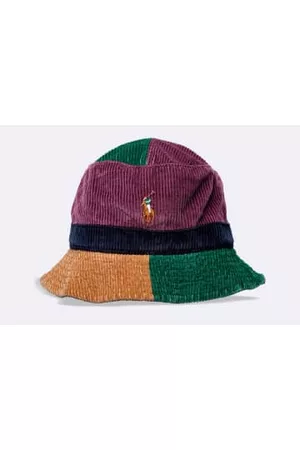 Ralph Lauren Men Hats - Corduroy Loft Bucket Hat Multicolor