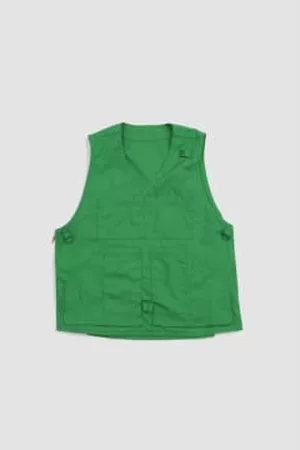 Beams Men Gilets - Tetoron Cotton Poplin Adventure Vest