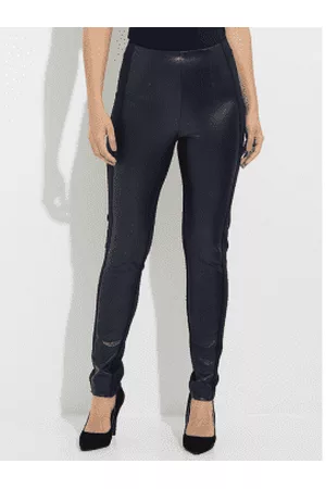 Joseph Ribkoff Women Leather Pants - Faux Leather Trousers 224055 11
