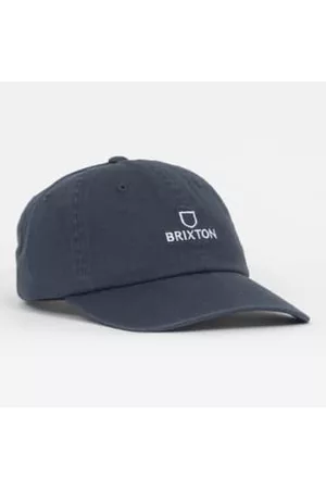 Brixton Men Caps - Alpha Low Profile Cap In Navy Vintage Wash