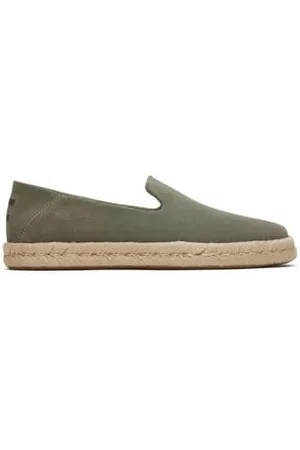 TOMS Men Espadrilles - Mens Vetiver Santiago Suede