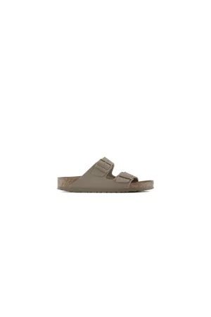 Birkenstock Women Sandals - Sandalias Arizona Tex Veganas - Faded Khaki