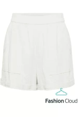 Pieces Women Shorts - Cotton High Waisted Shorts