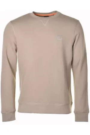 HUGO BOSS Men Sweatshirts - Westart Sweatshirt Medium Beige
