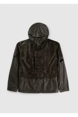 C.P. Company Men Blazers - Mens 50 Fili Tr-p Hooded Jacket In Ivy