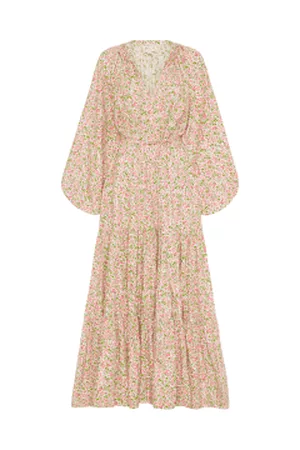Palm Noosa Women Midi Dresses - Small Flowers Sol Loose Midi Dress