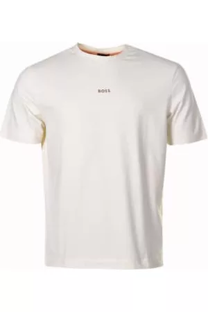 HUGO BOSS Men T-Shirts - Tchup T Shirt Light Beige