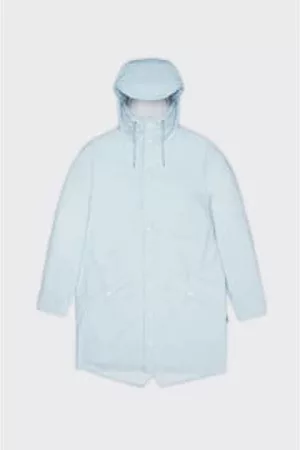 Rains Rainwear - Unisex Long Jacket In Sky