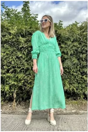 Riani Women Printed & Patterned Dresses - Greenfield Pattern Dress