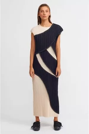 NU Women Sleeveless Dresses - Pleated Sleeveless Dress