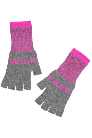 QUINTON & CHADWICK Women Gloves - Fuchsia Wild and Free Fingerless Gloves
