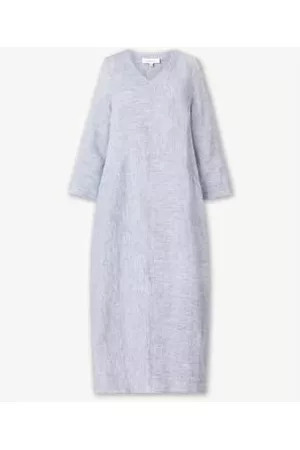 Sahara Women Graduation Dresses - Ticking Stripe Dress