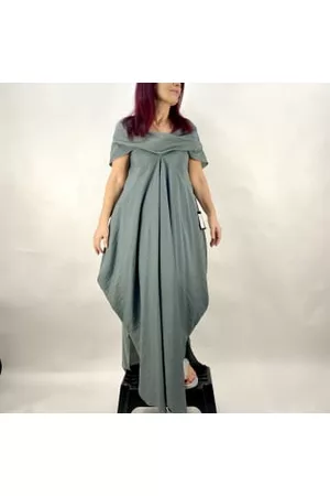 Xenia Women Graduation Dresses - Silvery Paka Dress