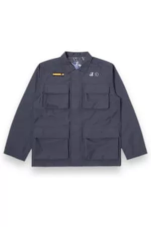 Universal Works Men Blazers - K-way Porthmeor Jacket Wr Ripstop Navy Kw28080