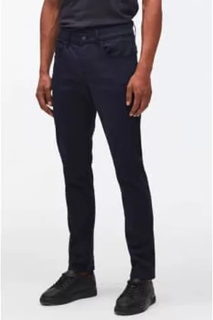 7 for all Mankind Men Pants - Slimmy Tapered Luxe Performance Plus Colour In Navy Jsmxv600nv