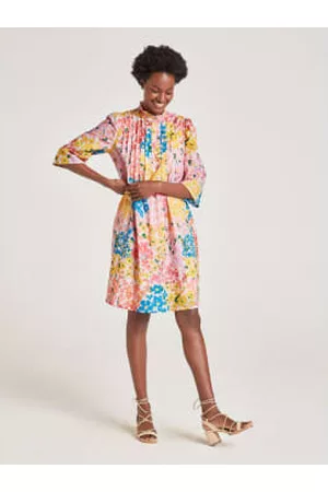 Thought Women Short & Mini Dresses - Wsd7073 Yara Organic Cotton Short Dress In