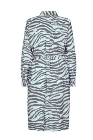 Levete Room Women Printed & Patterned Dresses - Aia 1 Zebra Dress