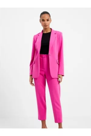 French Connection Women Tapered Jeans - Whisper Tapered Trousers |