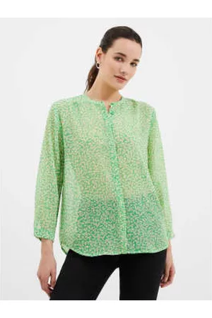 French Connection Women Shirts - Cadie Recycled Crinkle Shirt |