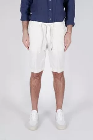 BRIGLIA Men Shorts - Striped Chino Shorts
