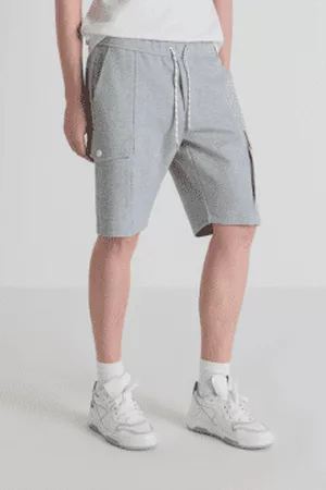 Antony Morato Men Cargo Pants - Fleece Cargo Shorts