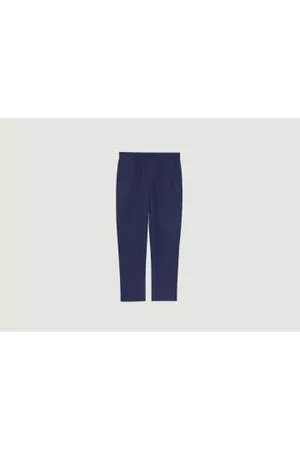 L'exception Paris Men Twill Pants - Pleated Pants In Cotton Twill