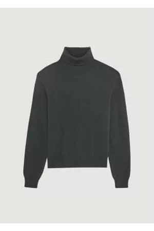 L'exception Paris Women Turtleneck Sweaters - Turtleneck Sweater In 12-gauge Cashmere And Merino Wool