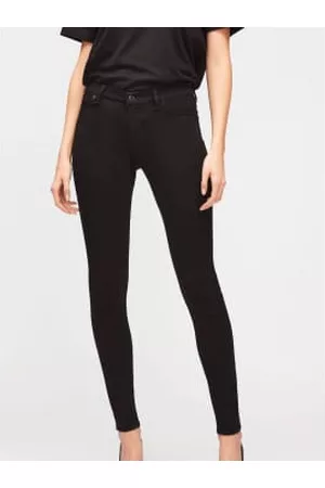 7 for all Mankind Women High Waisted Jeans - High Waist Illusion Luxe Slim Skinny Jeans