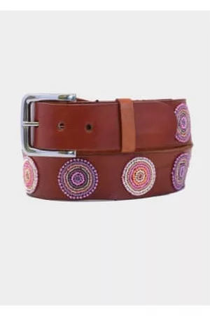 ASPIGA Women Belts - Disc Leather Belt